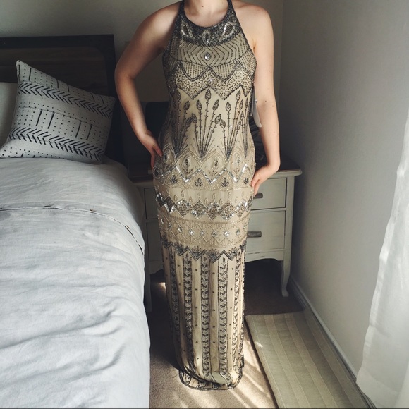 Adrianna Papell Dresses & Skirts - A D R I A N N A  P A P E L L • Beaded Evening Gown